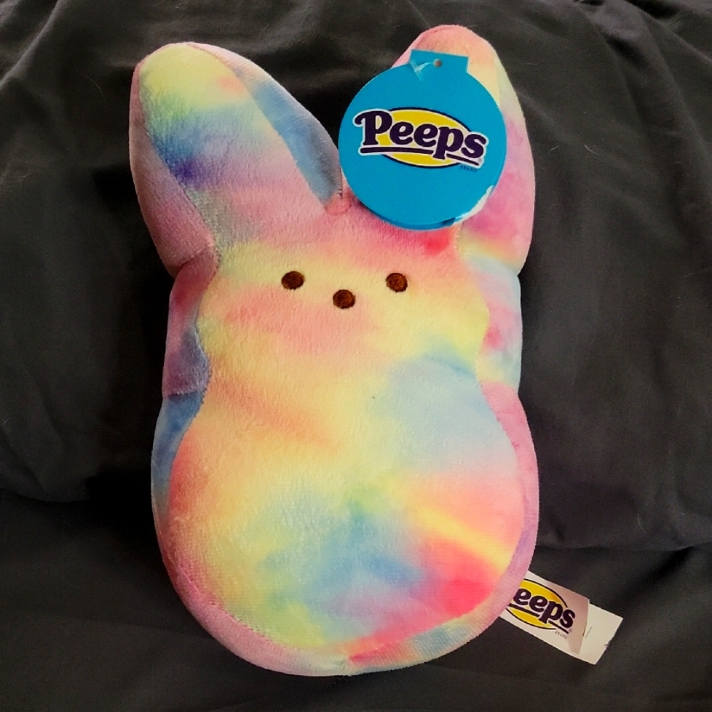 Multicolor Plush Bunny Toy by peeps
